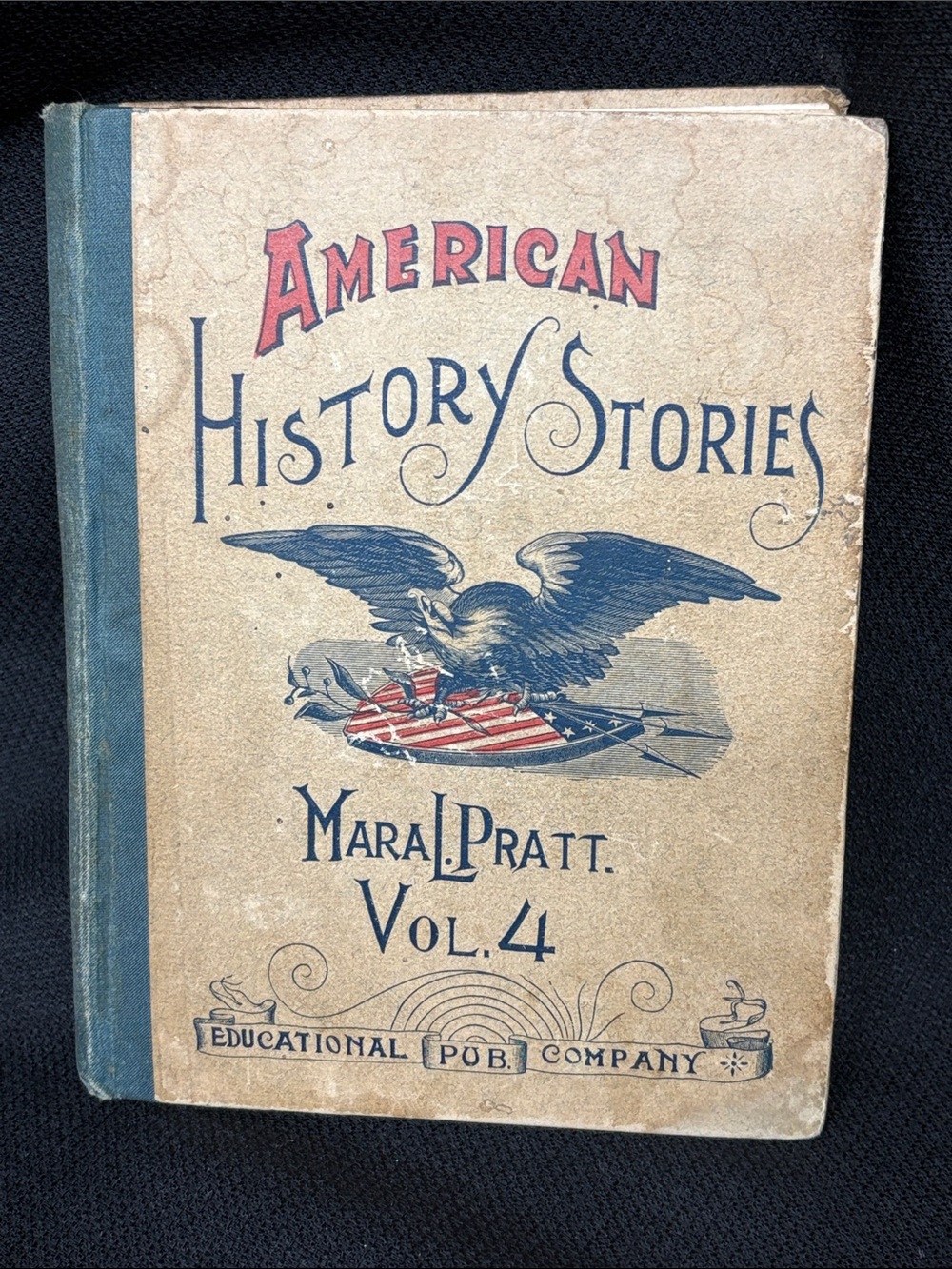 1891 American History stories book